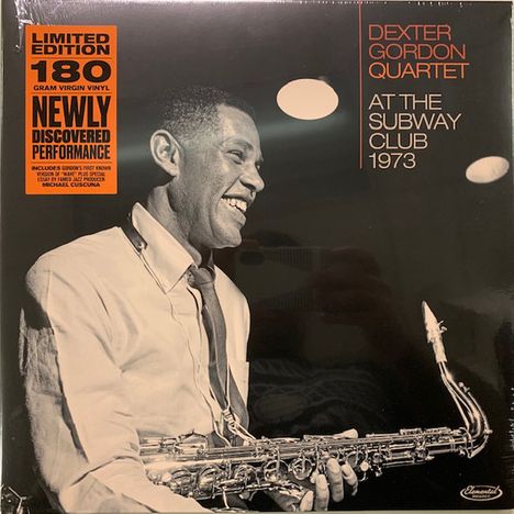 Dexter Gordon (1923-1990): At The Subway Club 1973 (180g) (Limited Edition), LP