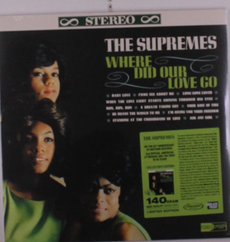 The Supremes: Where Did Our Love Go (Reissue) (Limited Edition), LP