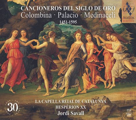 Cancioneros del Siglo Oro 1451-1595 (Colombina, Palacio, Medinaceli), 3 Super Audio CDs