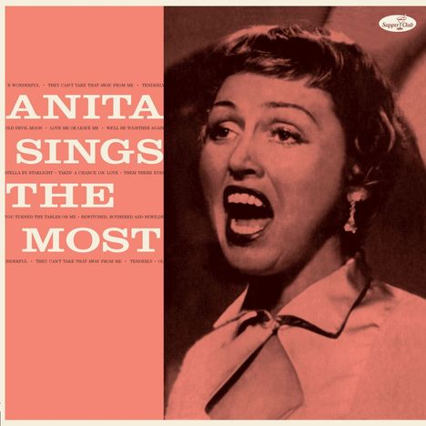 Anita O'Day (1919-2006): Anita Sings the Most (180g) (3 Bonus Tracks), LP