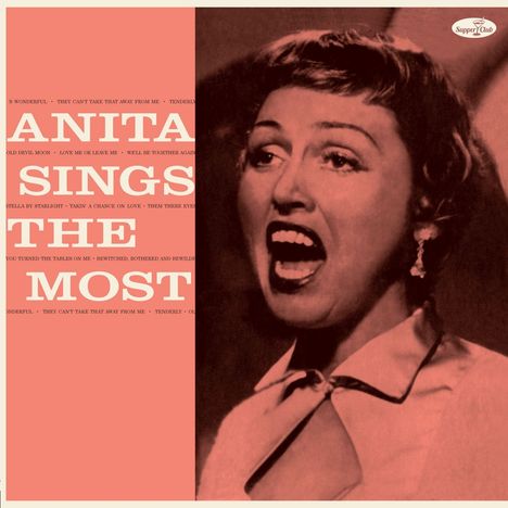 Anita O'Day (1919-2006): Anita Sings The Most (180g) (Limited Numbered Edition) +3 Bonus Tracks, LP