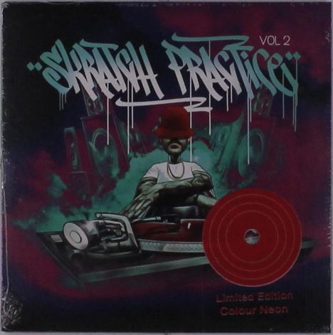 DJ T-Kut: Scratch Practice Vol 2 (Limited Edition) (Neon Magenta Vinyl), Single 7"