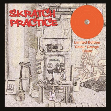 DJ T-Kut: Scratch Practice (Orange Crush Vinyl), Single 7"