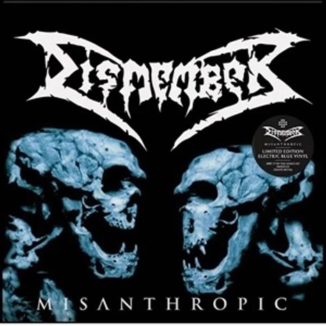 Dismember: Misanthropic (Electric Blue Vinyl), Single 12"