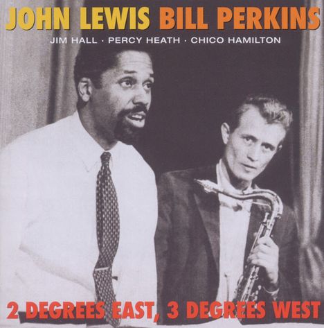 John Lewis (1920-2001): 2 Degrees East, 3 Degrees West, CD