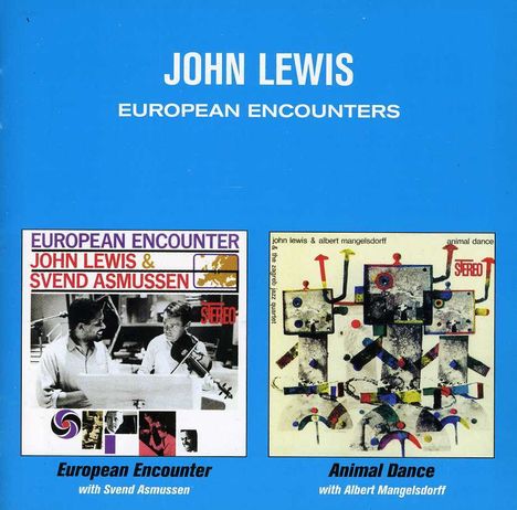 John Lewis (1920-2001): European Encounter / Animal Dance, CD