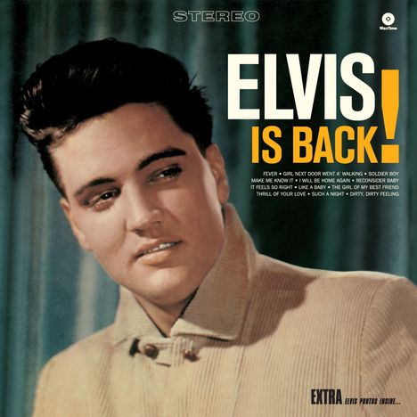 Elvis Presley (1935-1977): Elvis Is Back (180g) (Limited Edition) (+4 Bonus Tracks), LP