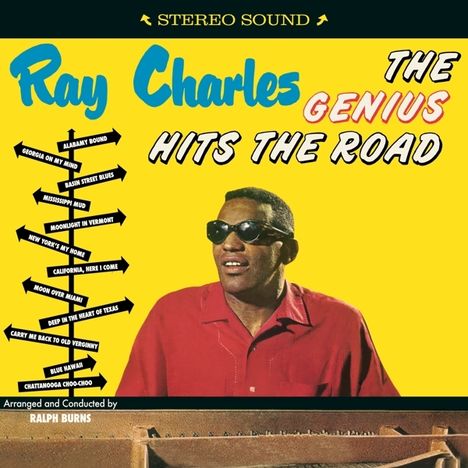 Ray Charles: The Genius Hits The Road (180g) (Limited Edition), LP