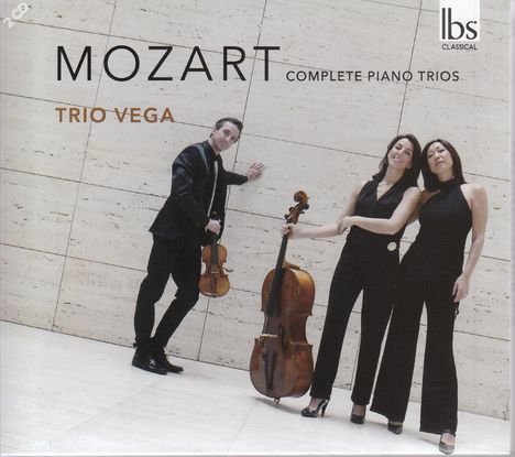 Wolfgang Amadeus Mozart (1756-1791): Klaviertrios Nr.1-5, 2 CDs