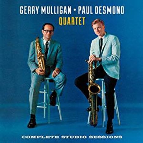 Gerry Mulligan &amp; Paul Desmond: Complete Studio Sessions, 2 CDs