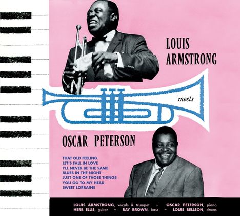 Louis Armstrong & Oscar Peterson: Louis Armstrong Meets Oscar Peterson (+ 6 Bonus Tracks), CD