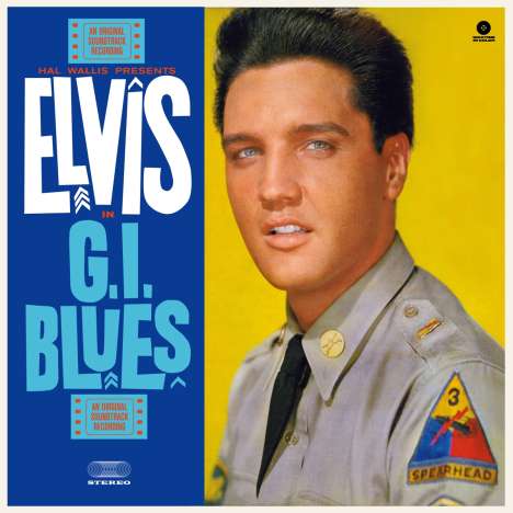 Elvis Presley (1935-1977): Filmmusik: G.I.Blues (180g) (Limited Edition) (Blue Vinyl), LP