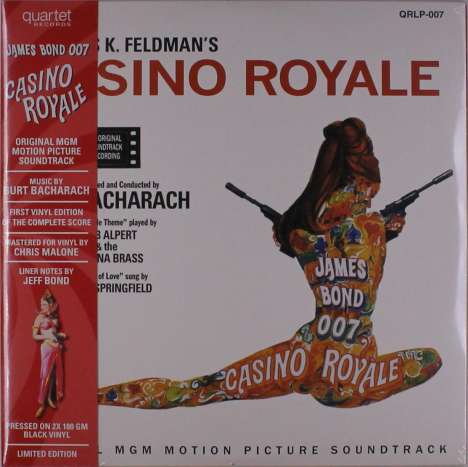 Burt Bacharach (1928-2023): Filmmusik: Casino Royale (180g) (Limited Edition), 2 LPs