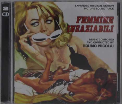 Filmmusik: Femmine Insaziabili (DT: Exzess - Mord im schwarzen Cadillac), 2 CDs