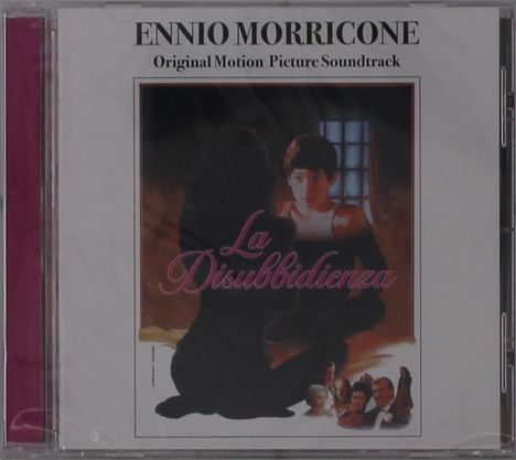 Text: "ENNIO MORRICONE Original Motion Picture Soundtrack La Disubbidienza". Cover zeigt Personen in einem Zimmer.
