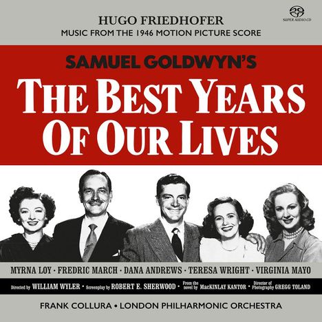 Cover mit dem Text: "The Best Years Of Our Lives" und Namen der Darsteller. Darunter ein Schwarz-Weiß-Foto von fünf lächelnden Personen.