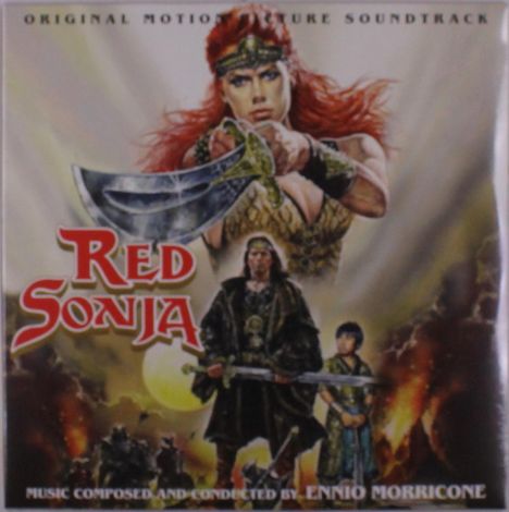 Ennio Morricone (1928-2020): Filmmusik: Red Sonja (O.S.T.), LP