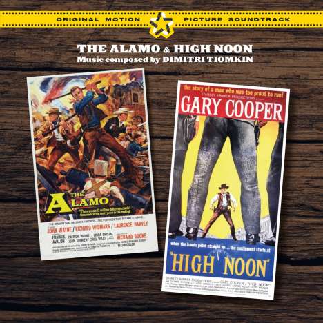 Filmmusik: The Alamo / High Noon (+2) (Limited Edition), 2 CDs