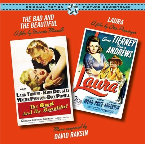 Filmmusik: The Bad And The Beautiful / Laura + Bonus (Limited Edition), 2 CDs