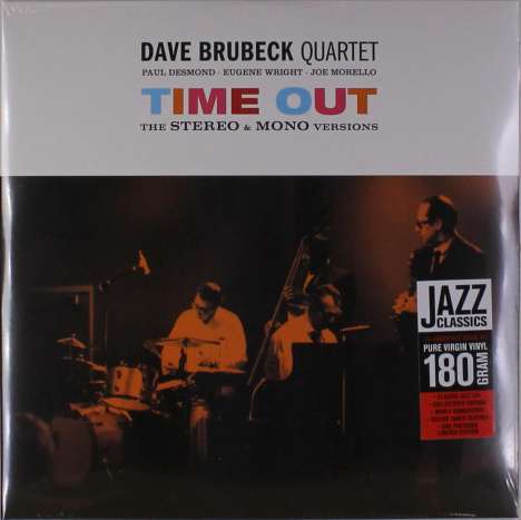 Dave Brubeck (1920-2012): Time Out (remastered) (180g) (Limited Edition), 2 LPs