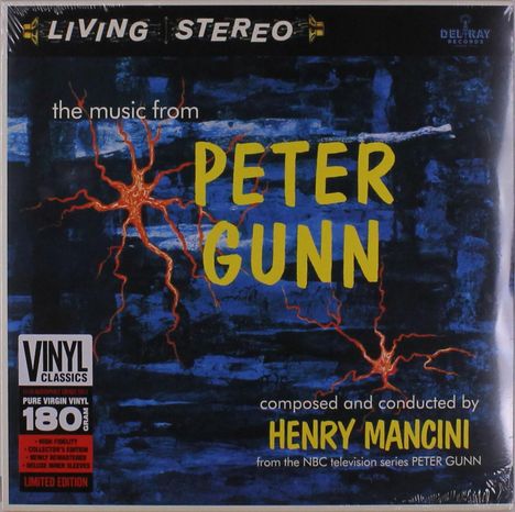 Henry Mancini (1924-1994): Filmmusik: The Music From Peter Gunn (O.S.T.) (remastered) (180g) (Limited Edition), LP
