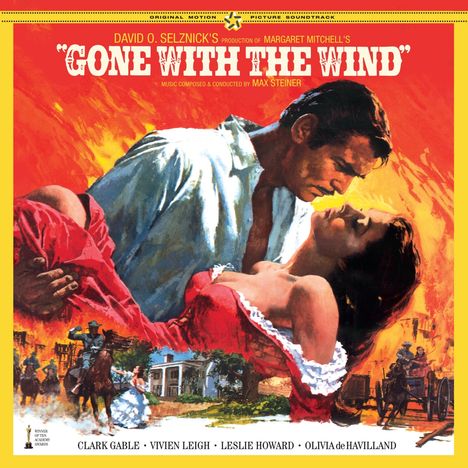 Max Steiner (1888-1971): Filmmusik: Gone With The Wind - The Complete Original Soundtrack (180g) (Limited Edition), LP