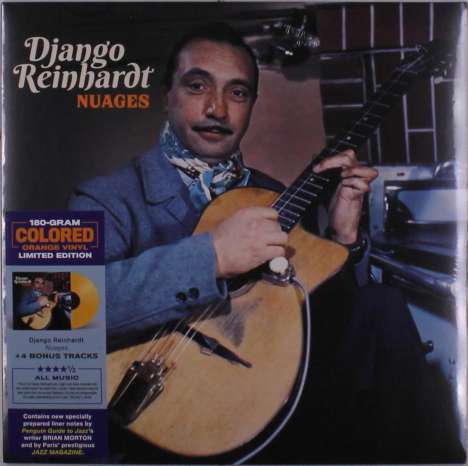 Django Reinhardt (1910-1953): Nuages (180g) (Limited Edition) (Orange Vinyl), LP