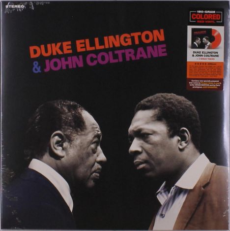 Duke Ellington &amp; John Coltrane: Duke Ellington &amp; John Coltrane (+2 Bonus Tracks) (180g) (Limited Edition) (Red Vinyl), LP