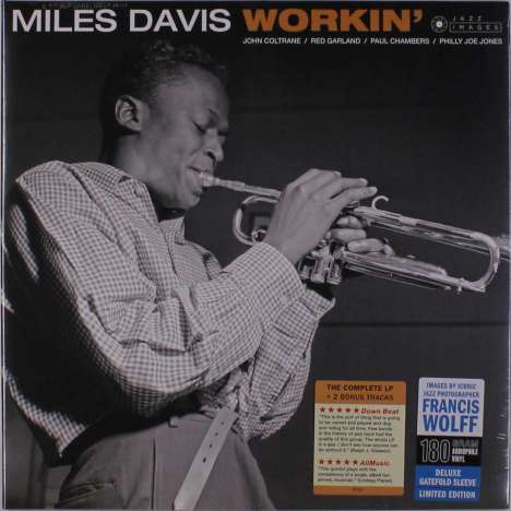 Miles Davis (1926-1991): Workin' (180g) (Limited Edition) (Francis Wolff Collection) +2 Bonus Tracks, LP