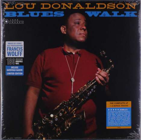 Lou Donaldson (geb. 1926): Blues Walk (180g) (Limited Edition) (Francis Wolff Collection) +2 Bonus Tracks, LP