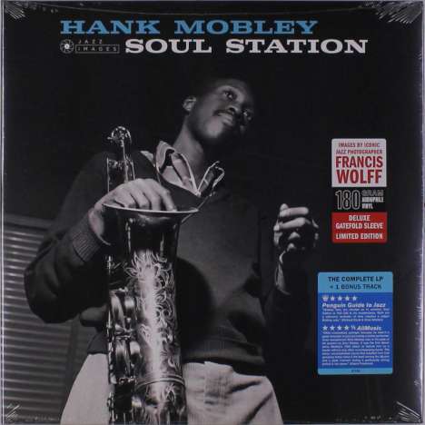 Hank Mobley (1930-1986): Soul Station (180g) (Limited Edition) (Francis Wolff Collection) +1 Bonus Track, LP