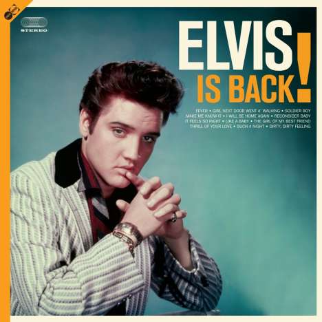 Elvis Presley (1935-1977): Elvis Is Back! (180g), 1 LP und 1 CD