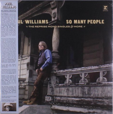 Paul Williams: So Many People: The Reprise Mono Singles &amp; More, LP