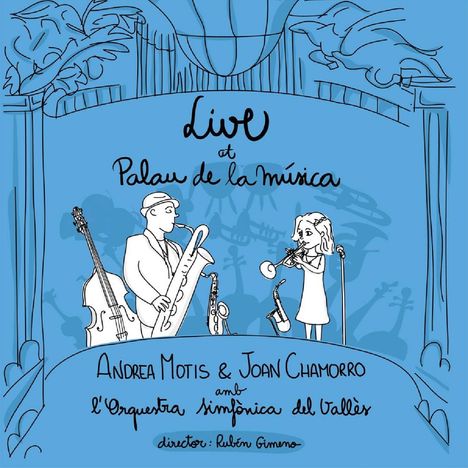 Joan Chamorro &amp; Andrea Motis: Live At Palau De La Musica, LP