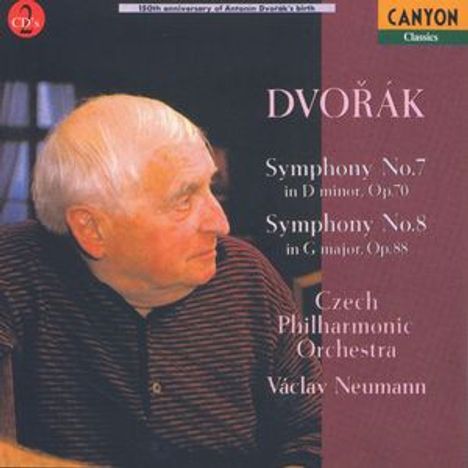 Antonin Dvorak (1841-1904): Symphonien Nr.7 &amp; 8, 2 CDs
