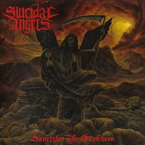 Suicidal Angels: Sanctify The Darkness (Limited-Edition) (Orange Vinyl), LP