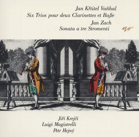 Johann Baptist (Jan Krtitel) Vanhal (1739-1813): 6 Triosonaten für 2 Klarinetten &amp; BC, CD