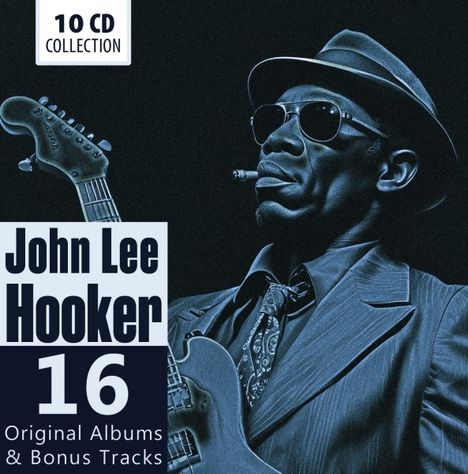 John Lee Hooker: 16 Original Albums &amp; Bonus Tracks On 10 CDs, 10 CDs