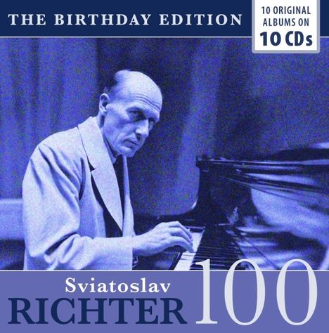 Svjatoslav Richter - The Birthday Edition, 10 CDs