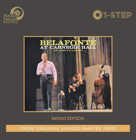 Harry Belafonte: Live at Carnegie Hall (One Step) (180g) (mono) (Limited Edition), 2 LPs