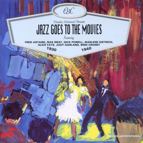 Jazz Goes To The Movies, CD