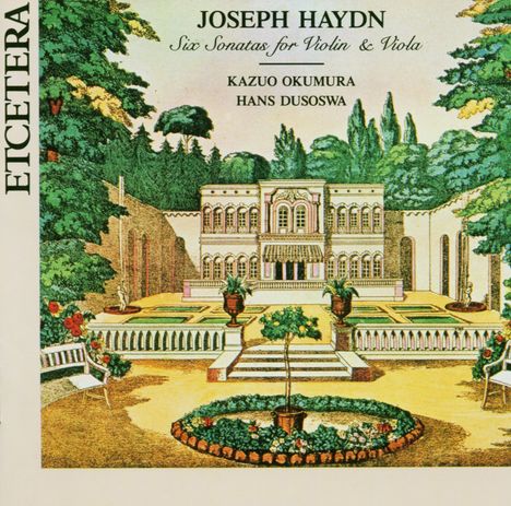 Joseph Haydn (1732-1809): Sonaten f.Violine &amp; Viola H6 Nr.1-6, CD