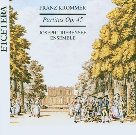 Franz Krommer (1759-1831): Partiten op.45 Nr.1-3, CD