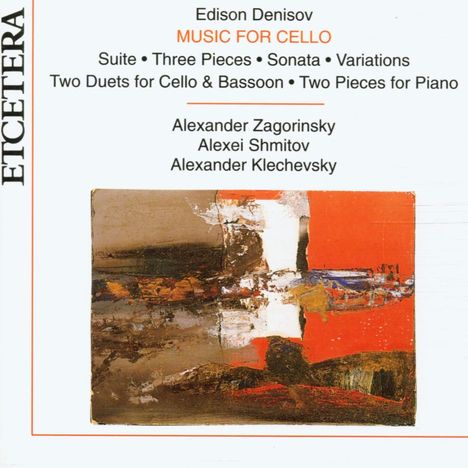 Edison Denisov (1929-1996): Schubert-Variationen f.Cello &amp; Klavier, CD