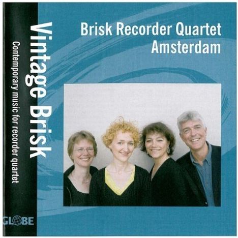BRISK Recorder Quartet Amsterdam - Vintage Brisk, CD