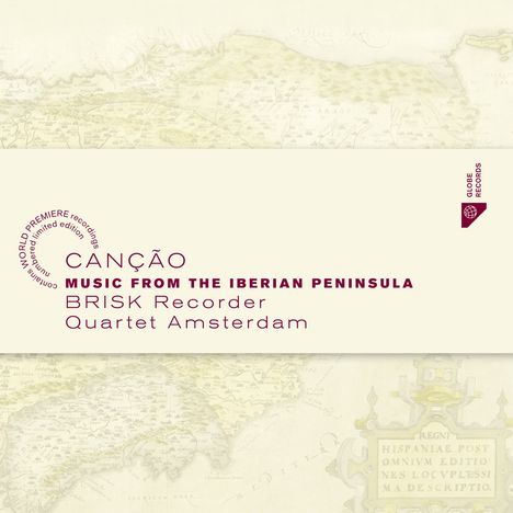 BRISK Recorder Quartet Amsterdam - Cancao, CD