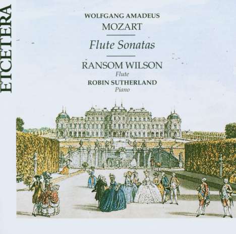 Wolfgang Amadeus Mozart (1756-1791): Flötensonaten KV 296,376,377, CD