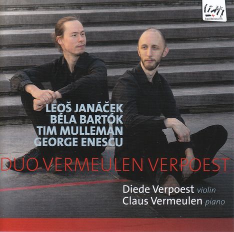 Duo Vermeulen Verpoest - Janacek / Bartok / Mulleman / Enescu, CD