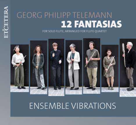Georg Philipp Telemann (1681-1767): Fantasien für Flötenquartett Nr.1-12, CD