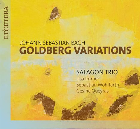 Johann Sebastian Bach (1685-1750): Goldberg-Variationen BWV 988 für Streichtrio, CD